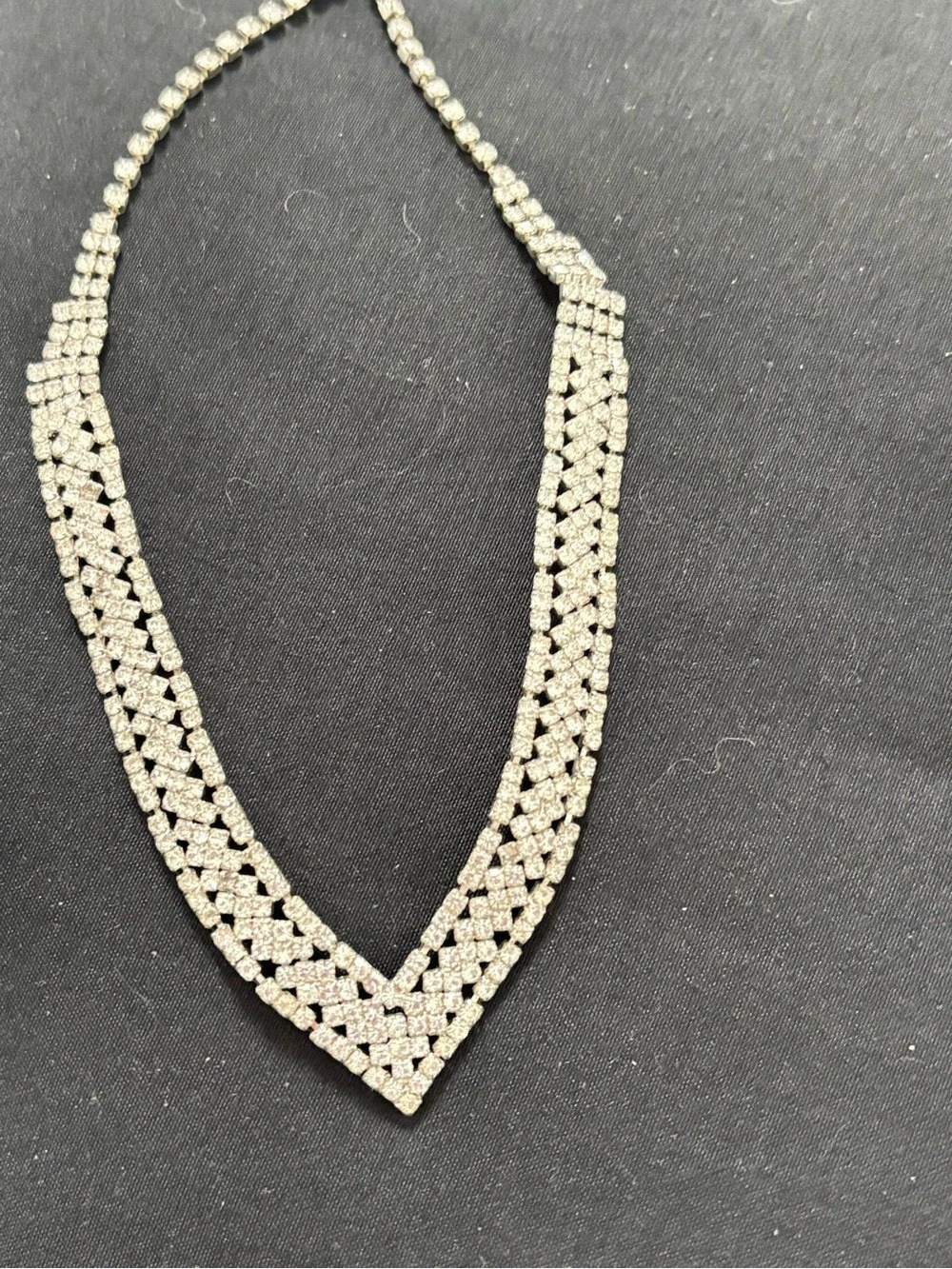 Gold-Tone Statement Necklace Like New